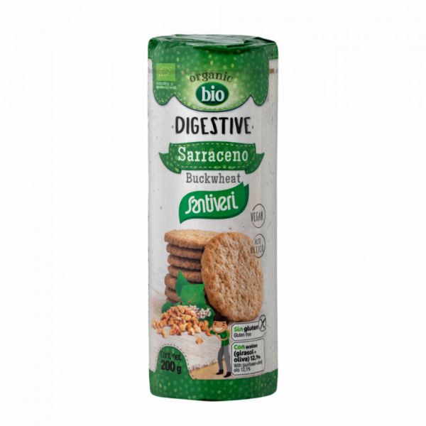 BIO buckwheat digestive biscuits - SANTIVERI