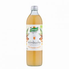 Ekologisk ingefära och gurkmeja Kombucha 500 ml