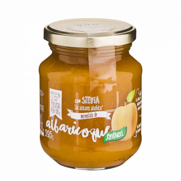 APRICOT JAM WITH STEVIA - SANTIVERI