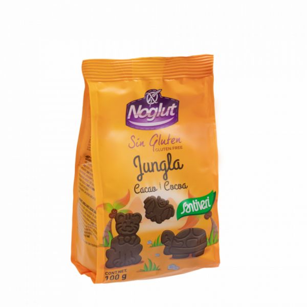 JUNGLE COCOA NOGLUT COOKIES - SANTIVERI