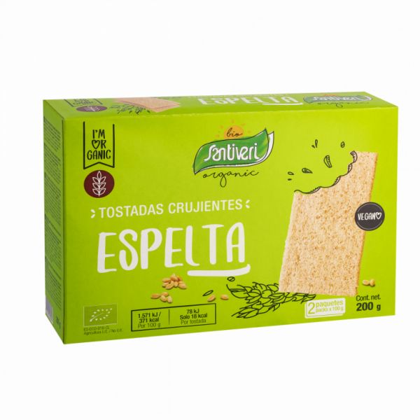 TOSTADAS LIGERAS ESPELTA BIO 2p -N- - SANTIVERI