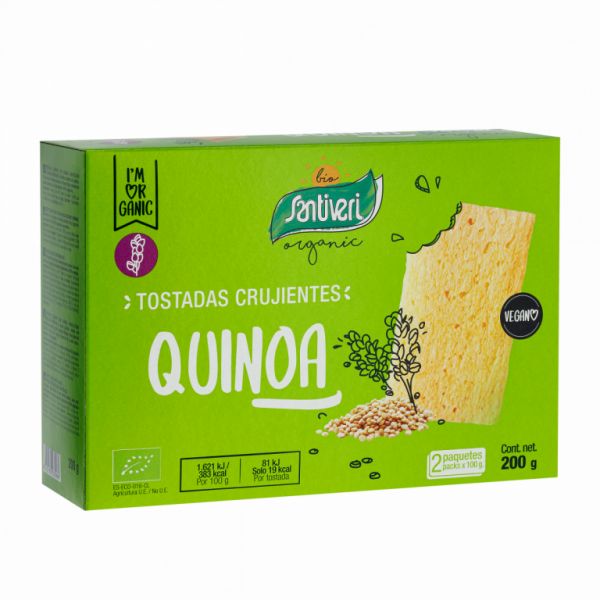 TOAST LEGGERO DI QUINOA BIO 1p -N- - SANTIVERI