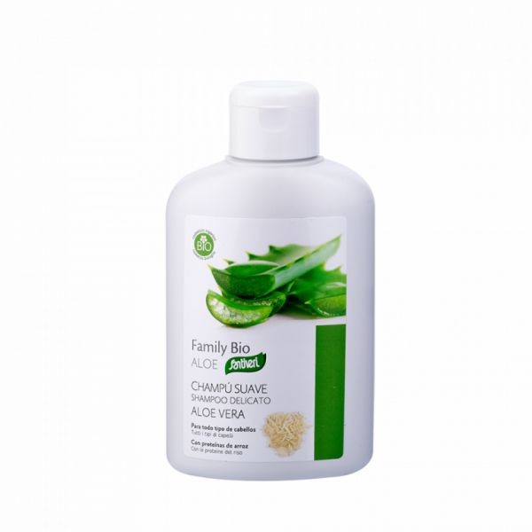 F-ALOE VERA BIO GENTLE SHAMPOO - SANTIVERI