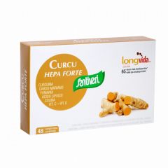 Comprar SANTIVERI CURCU HEPA FORTE 48 COMP Por 29,00€