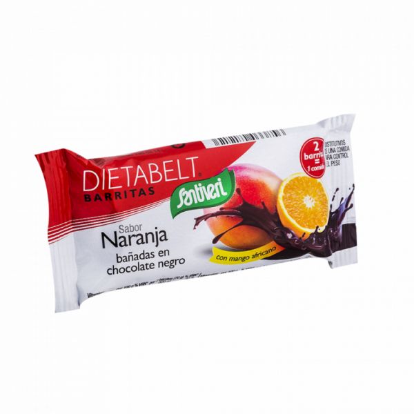 DIETABELT BARRITAS DE NARANJA BAÑADAS EN CHOCO NEG