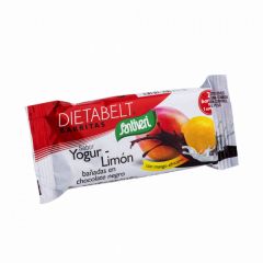 Buy SANTIVERI DIETABEL-YOGURT-LEMON BARS COATED BLACK CHOCO By 1,95€