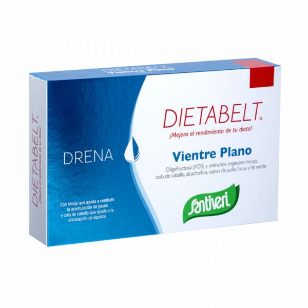 DIETALBET DRAIN FLAT BELLY 60 CAPS - SANTIVERI