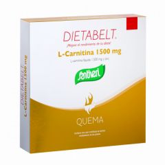 Buy SANTIVERI DIETABELT BURN L-CARNITINE 10 VIALS By 24,20€