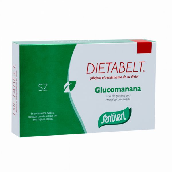 DIEETBELT SAZIA GLUCOMANANA 40 CAPS - SANTIVERI