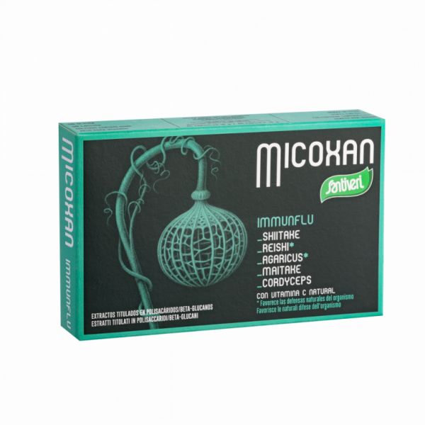 MICOSAN IMMUNFLU 40 CÁPSULAS - SANTIVERI