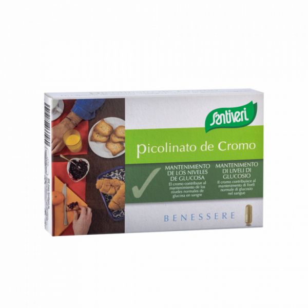 CHROOMPICOLINAAT 40 CAPSULES - SANTIVERI