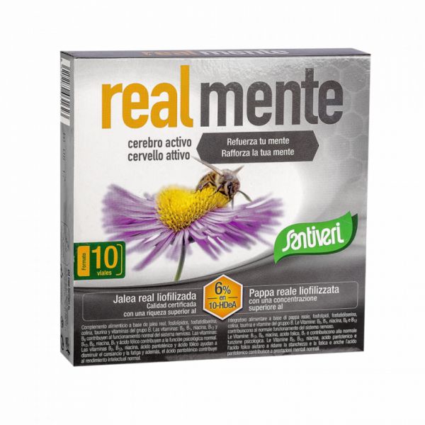 REALMENT CERVELL ACTIU 10 VIALS - SANTIVERI