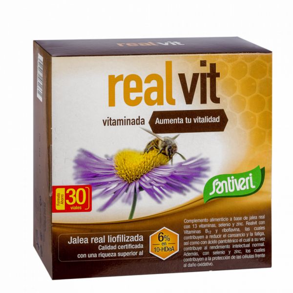 REALVIT VITAMIN 30 VIALS - SANTIVERI