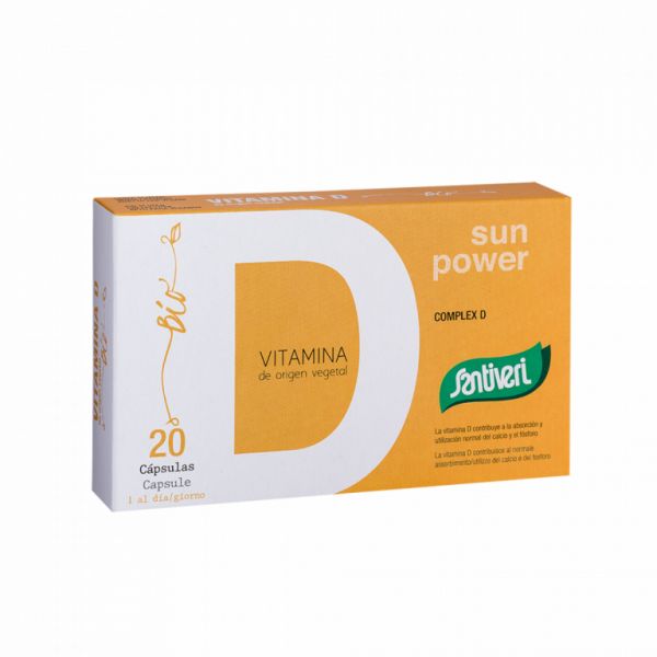 BIO COMPLEX VITAMINE D 20 CAPS - SANTIVERI