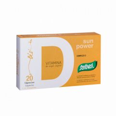 Comprar SANTIVERI BIO COMPLEX D VITAMINAS 20 CAPS Por 9,75€