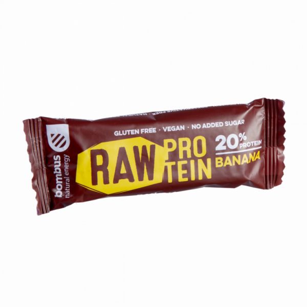 BOMBUS RAW PROTEIN BANANA 50GR - SANTIVERI