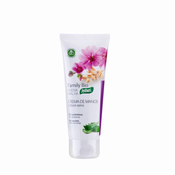 OATMEAL AND MALLOW HAND CREAM 75ML - SANTIVERI