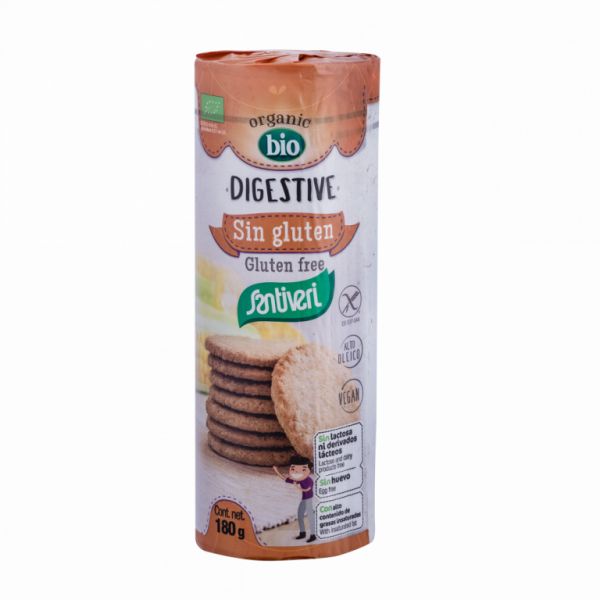 GALL.DIGESTIVE GLUTENVRIJ BIO 180GR - SANTIVERI