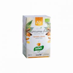 Acheter SANTIVERI CURCUMA CHAI BIO 20 FILTRES Par 4,35€