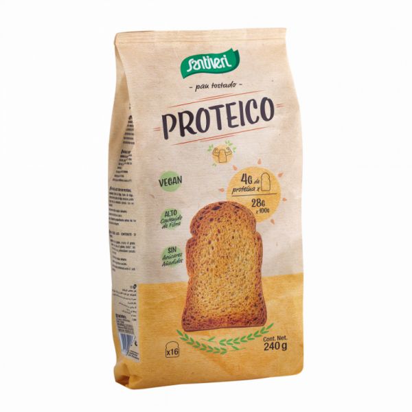 EIWIT TOASTBROOD 240GR - SANTIVERI