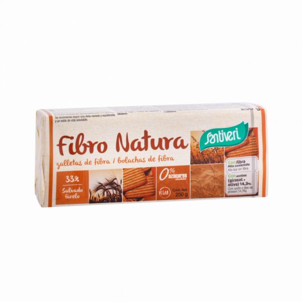 BISCOITOS DE FIBRONATURA 250 gr - SANTIVERI