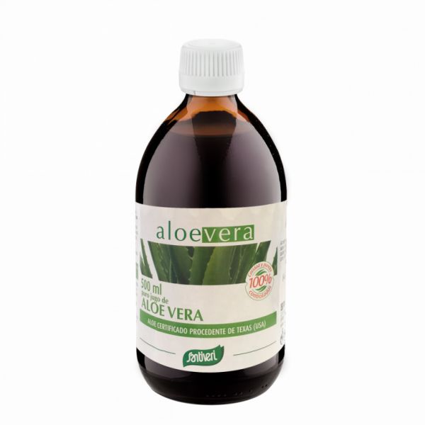 SUCCO DI ALOE VERA 500 CC - SANTIVERI