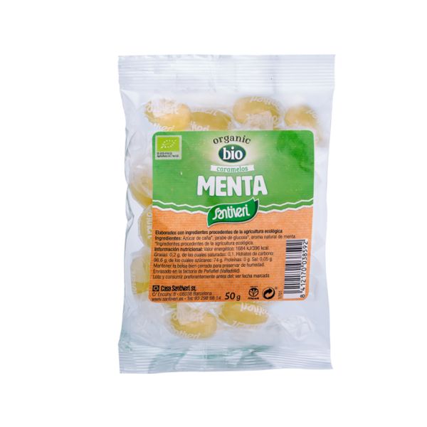 CARAMELS DE MENTA BIO - SANTIVERI