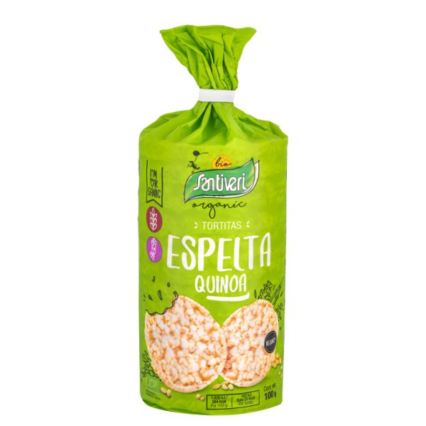 PANQUETAS DE ESPELTA BIO + QUINOA - SANTIVERI