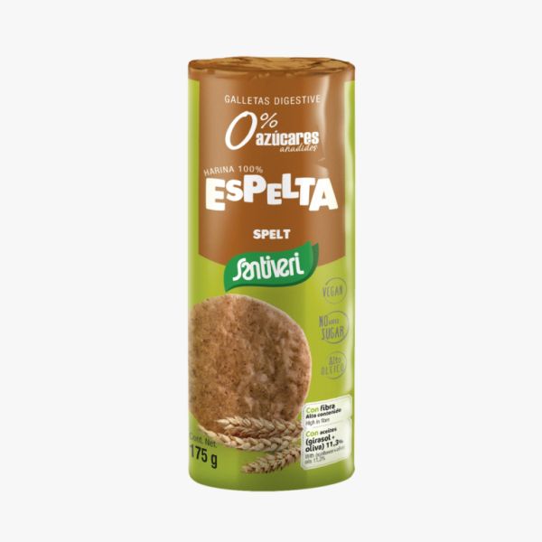 BISCOITOS DE ESPELTA DIGESTIVOS - SANTIVERI