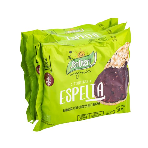 COQUETES ESPELTA XOCOLATA NEGRA BIO 2*3