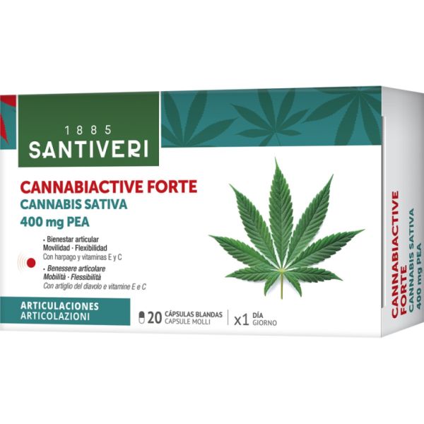 CANNABIACTIEVE FORTE PARELS 20 Caps - SANTIVERI