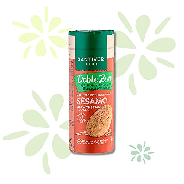 Biscotti al sesamo Double Zero 25 g (3 unità)