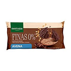 Comprar SANTIVERI Biscoito Fino com Cobertura de Aveia 0% 88 g Por 2,45€