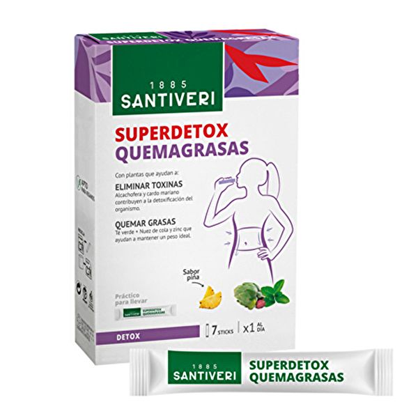 Bruciagrassi Superdetox 7 bastoncini - SANTIVERI