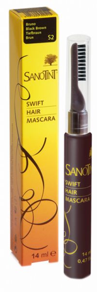 SANOTINT SWIFT HAIR MASCARA S2 BRAUN - SANOTINT