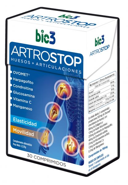 Artrostop 765 mg X 30 Comprimidos - BIO3