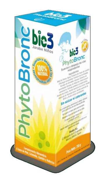 Phytobronc Jarabe Niños 210 ml - BIODES