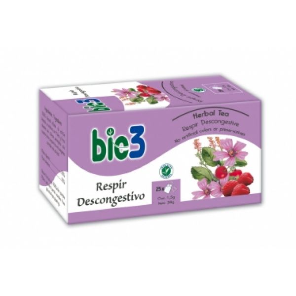 BIO 3 Respir abschwellende Raucher 25 Filter