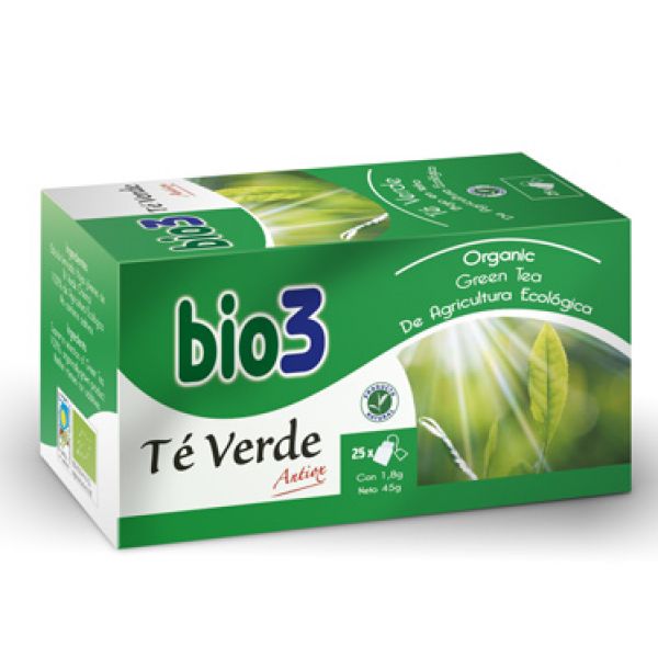 BIO 3 ECO Chá Verde 25 Filtros - BIODES