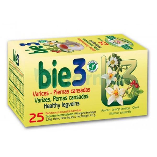 BIO 3 Varices Jambes Fatiguées 25 Filtres