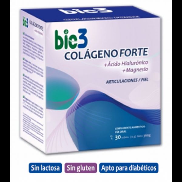 BIO 3 Col geno Forte 30 kuvert - BIODES