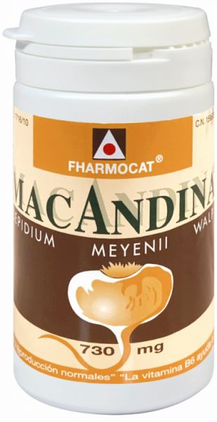 Macandina 60 Cápsulas - FHARMOCAT