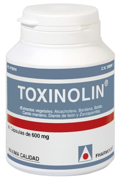 Toxinolin 90 Cápsulas 500 mg - FHARMOCAT