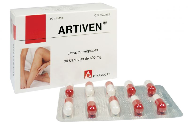 Artiven 30 Cápsulas 500 mg - FHARMOCAT