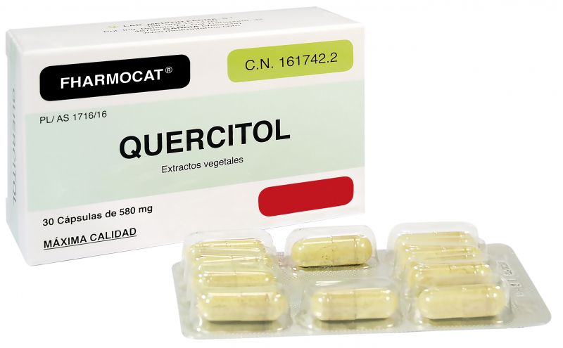 Quercitol 30 cápsulas 550 mg - FHARMOCAT