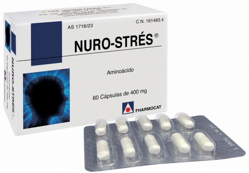 Nuro-Stres 300 mg 60 Cápsulas - FHARMOCAT