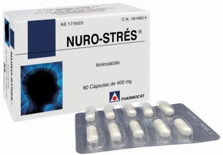 Comprar FHARMOCAT Nuro-Stres 300 mg 60 Cápsulas Por 60,50€