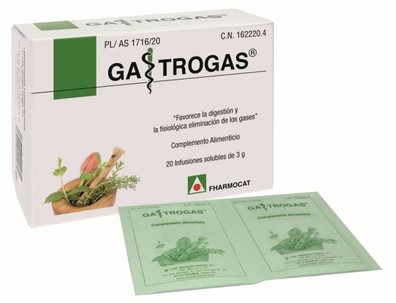 Gastrogas 3 g x 20 Sobres - FHARMOCAT