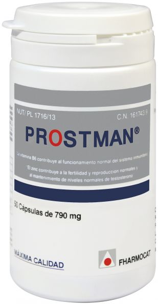 Prostman 50 Cápsulas  X 790 mg - FHARMOCAT