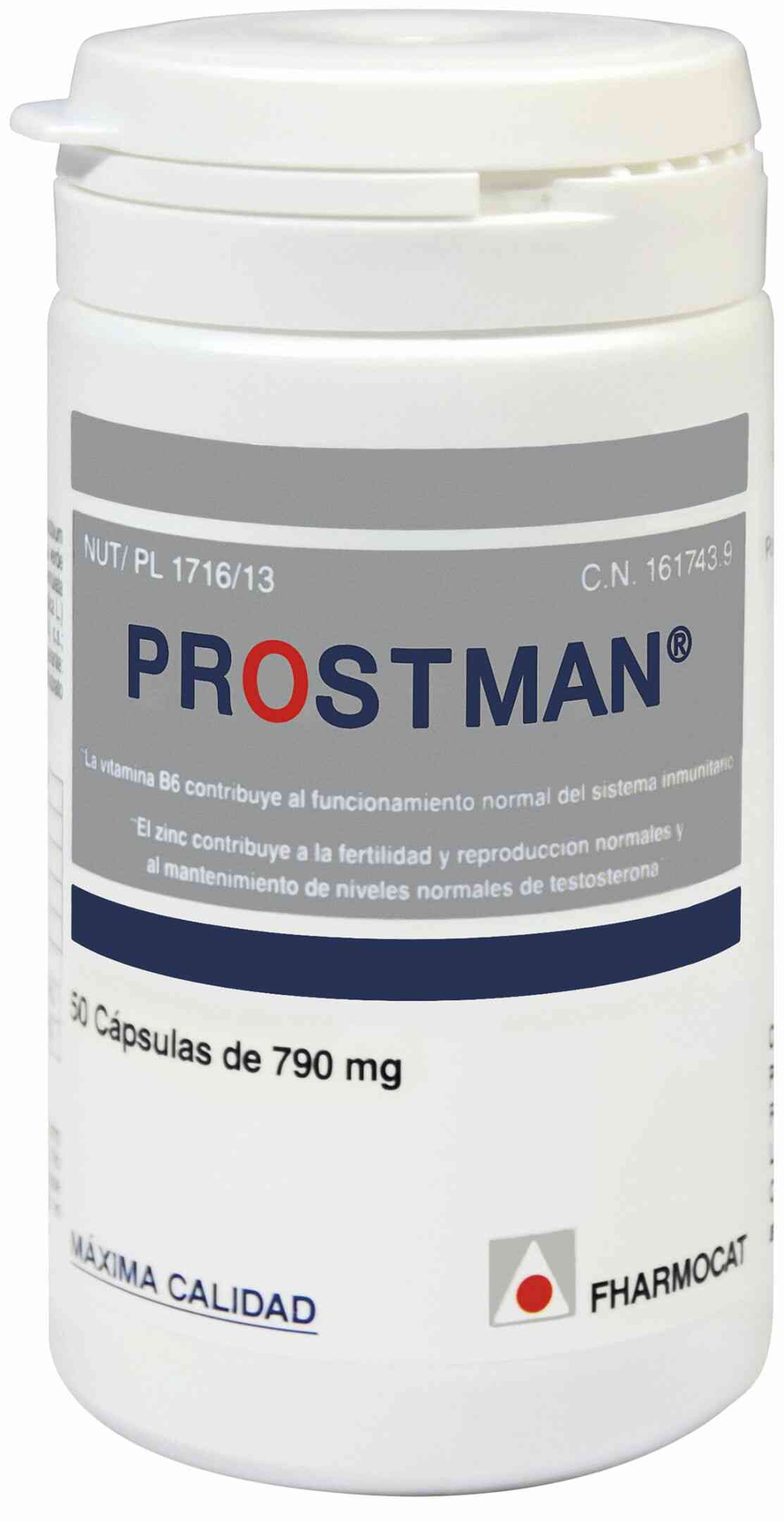 Prostman 50 Cápsulas X 790 mg - FHARMOCAT